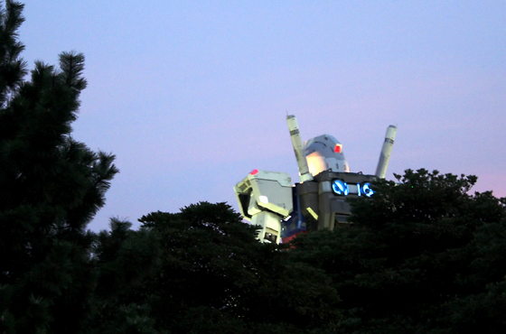 GREEN TOKYO ガンダムプロジェクト　- １／１ガンダムを見てきた - 